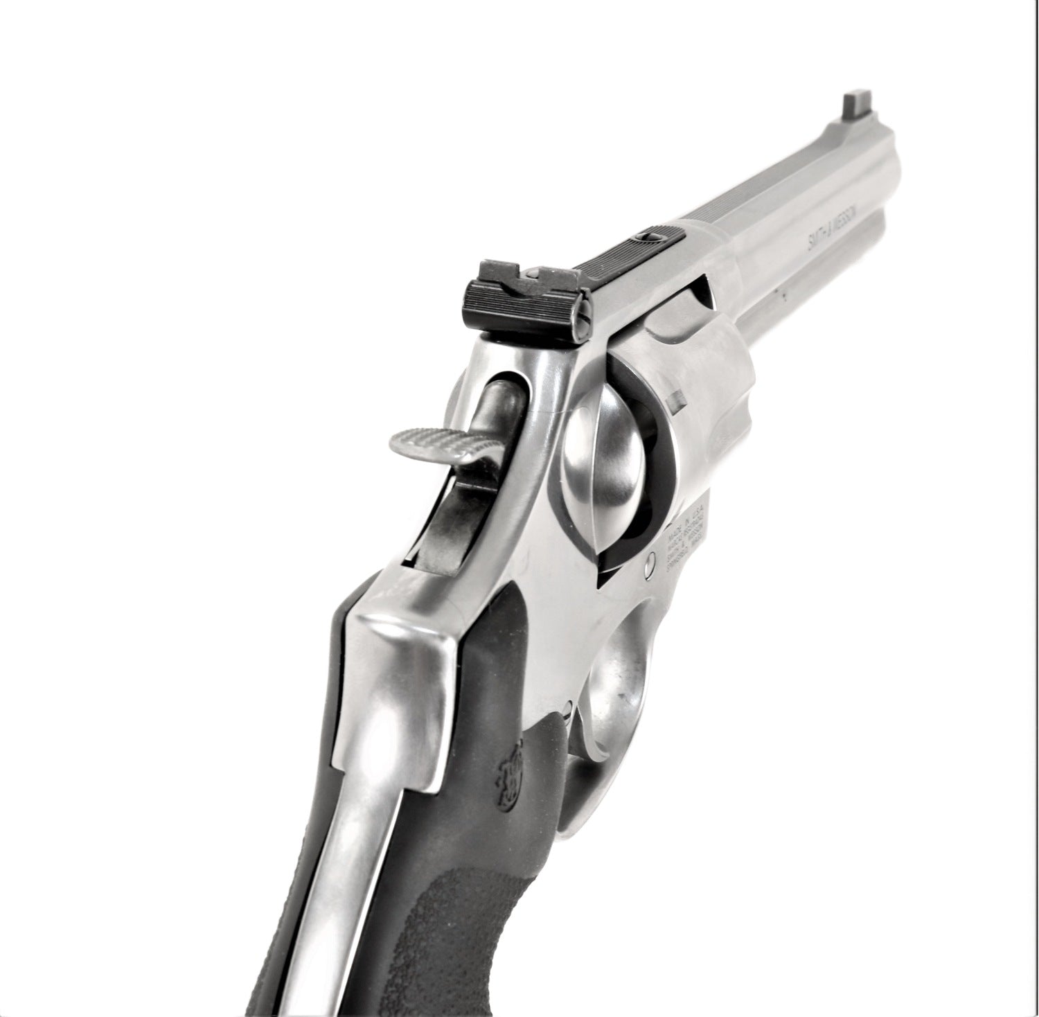 Smith & Wesson Revolver, Nahaufnahme.