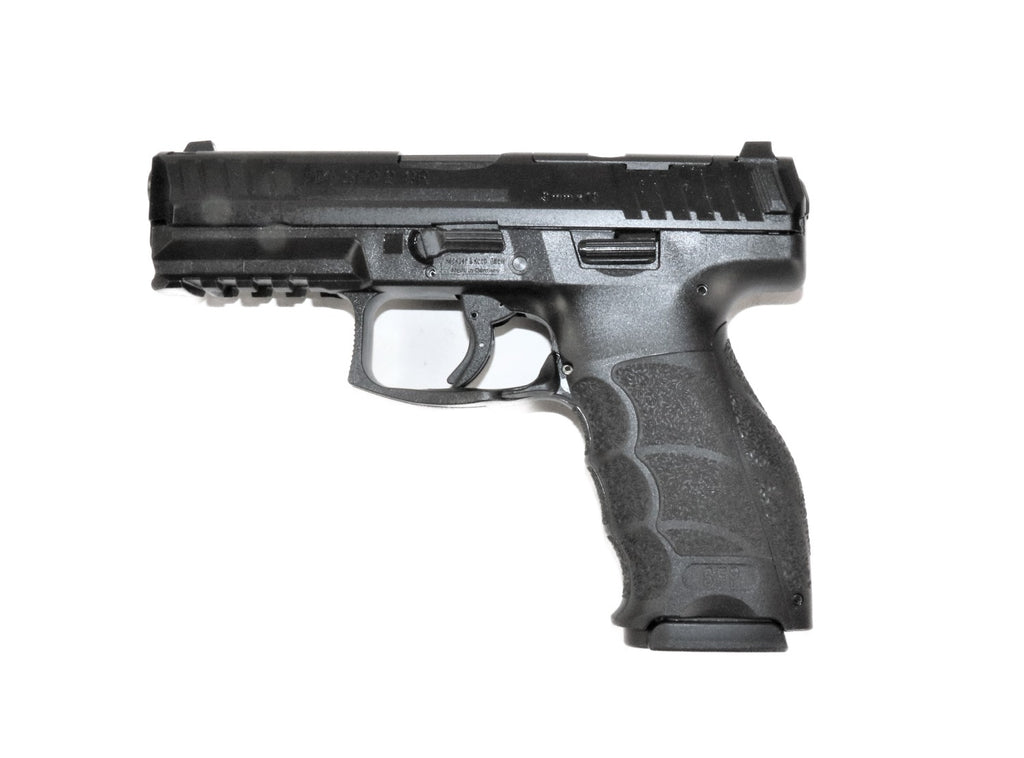 Heckler & Koch Pistole, schwarz.