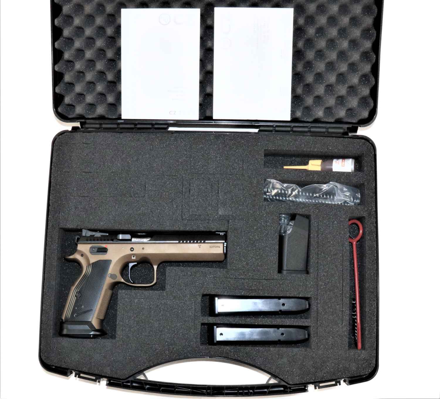 CZ-Pistole für Jäger, Sportschützen.