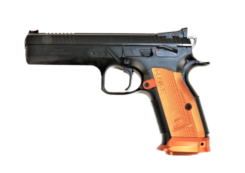 Pistole CZ für Sportschützen.