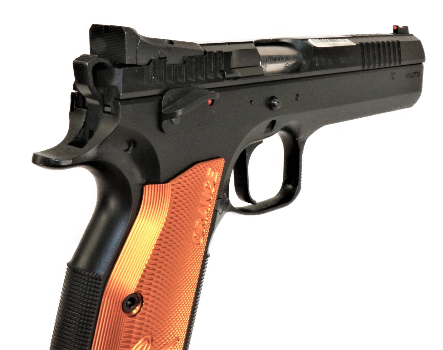 Pistole CZ für Sportschützen.