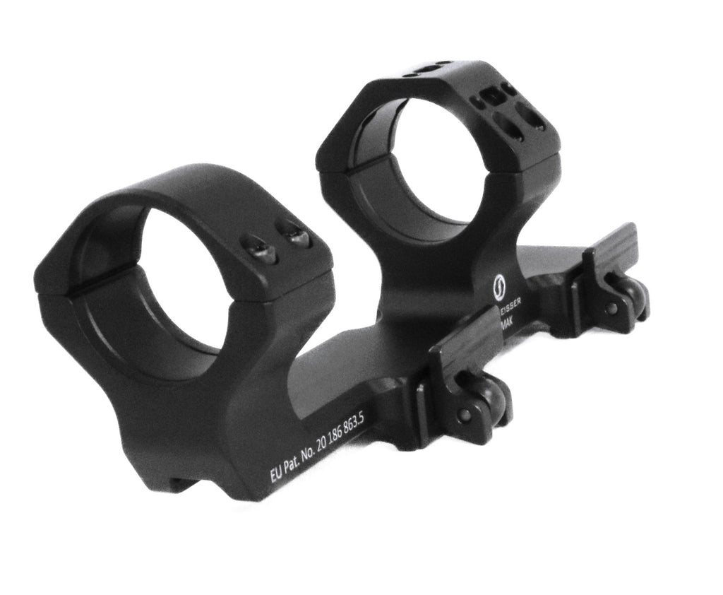 Zielfernrohrmontage von Schmeisser, schwarz.