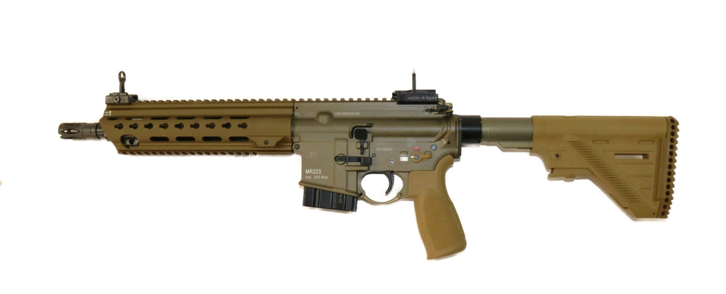 Heckler & Koch Gewehr, braun.