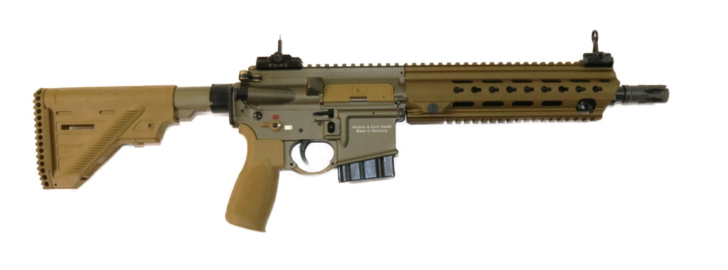Heckler & Koch Gewehr, braun.