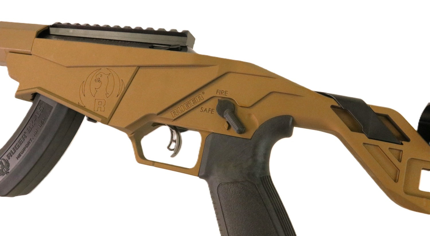 RUGER Gewehrgriff und Abzug.