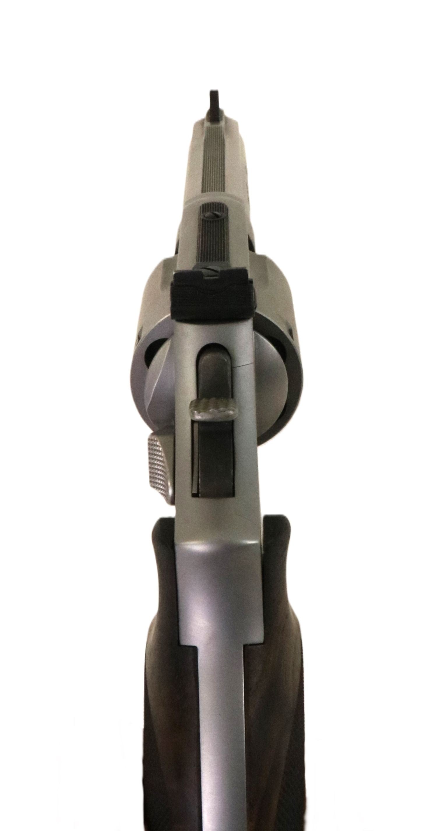 Smith & Wesson Revolver, silbern.