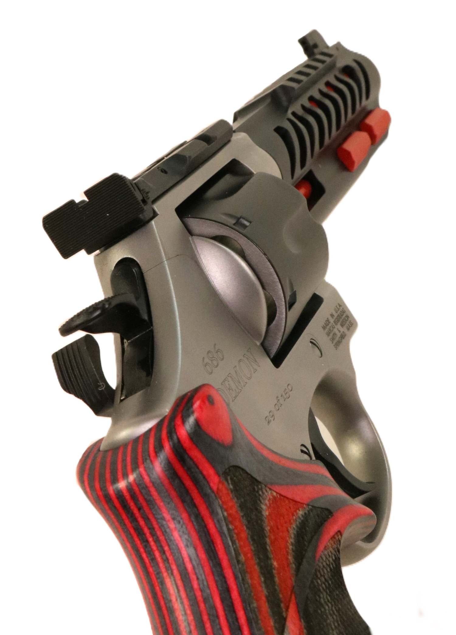 Smith & Wesson Revolver, rot.