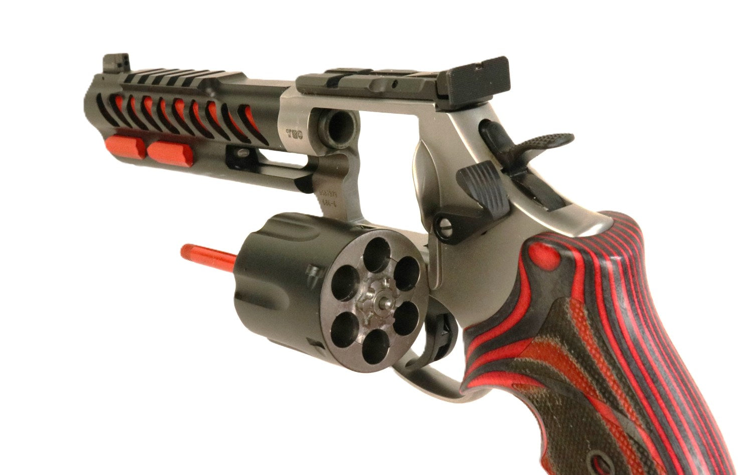 Smith & Wesson Revolver, rot.