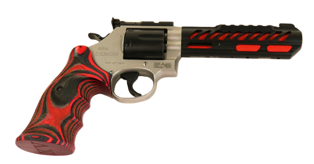 Smith & Wesson Revolver, rot.