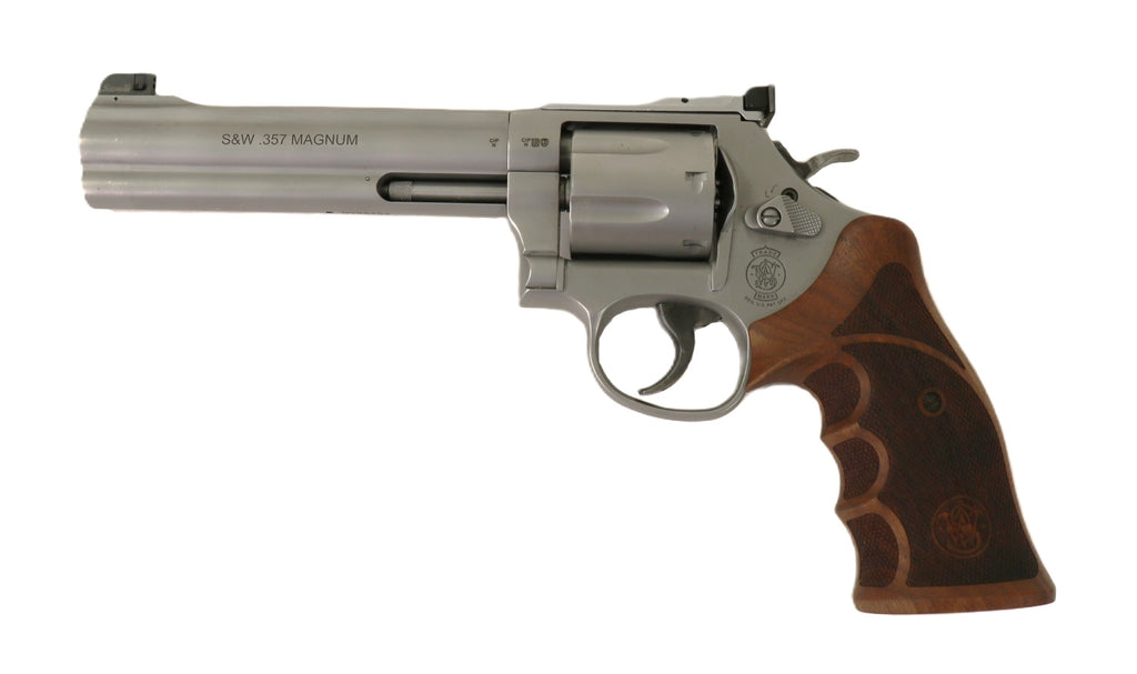 Smith & Wesson Revolver, Silber.