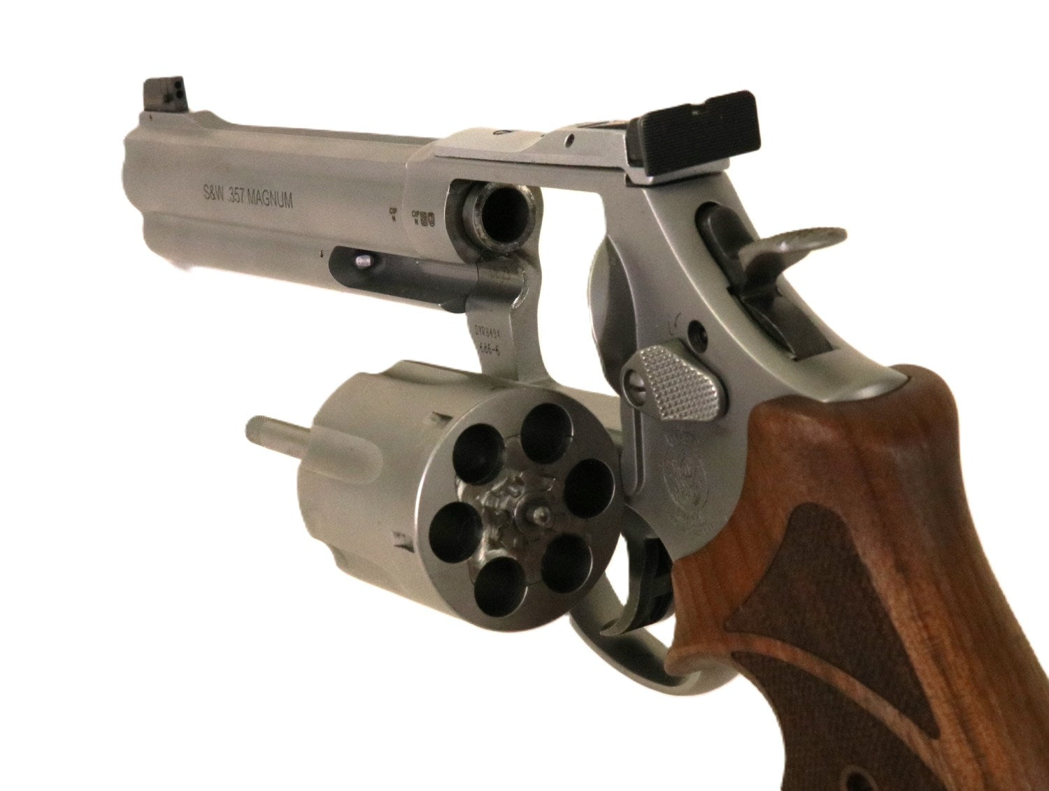 Smith & Wesson Revolver, Silber.