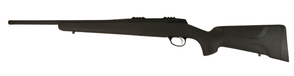 SAKO Gewehr mit Kohlefaser-Schaft.