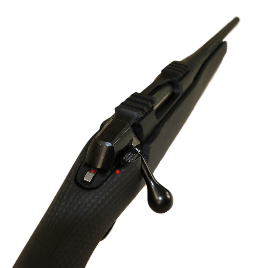 SAKO Gewehr mit Kohlefaser-Schaft.