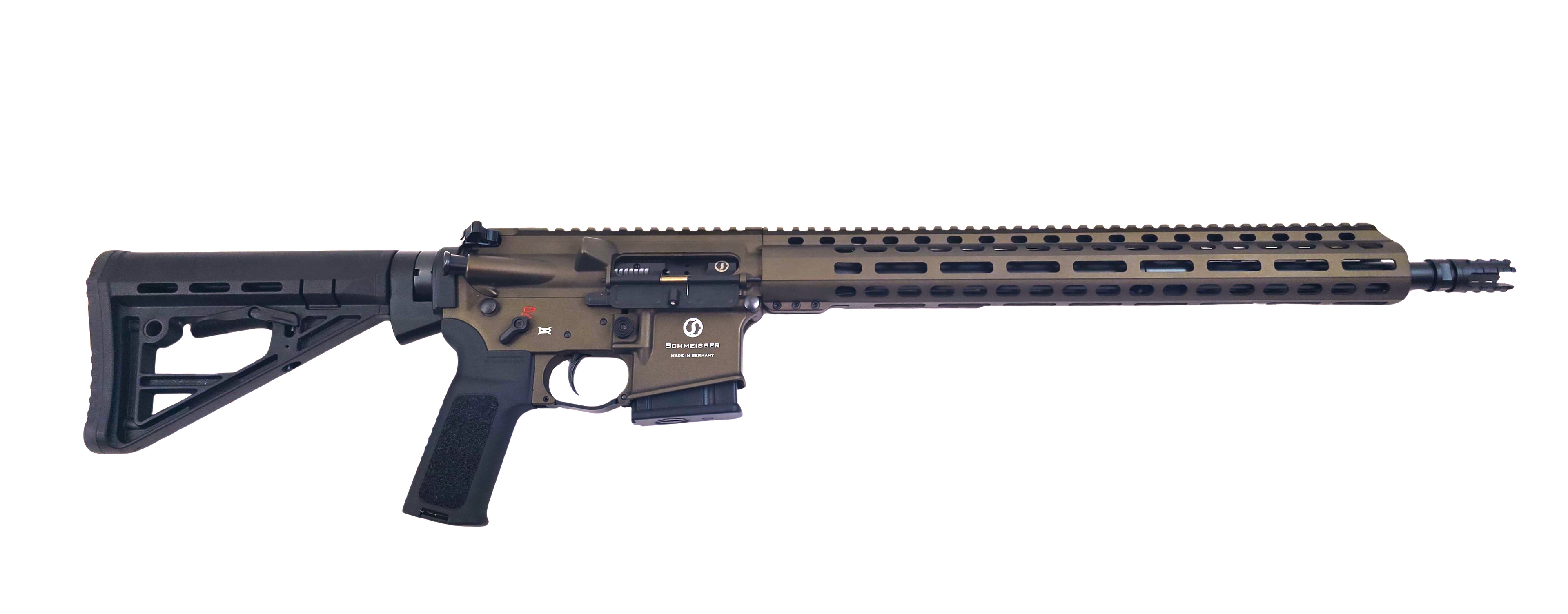 Messe Angebot Schmeisser AR 15 M5FL, Kal. .223 Rem., LL 16,75 Zoll, thunder bronze