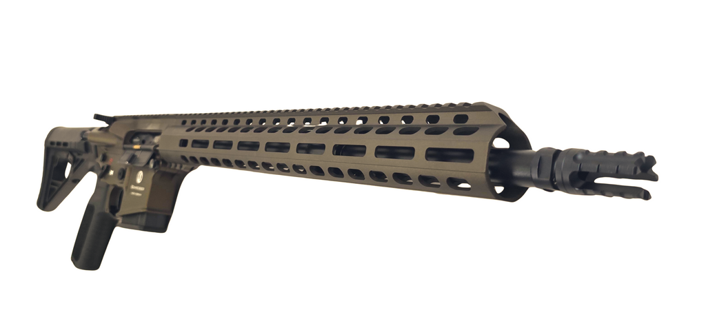 Messe Angebot Schmeisser AR 15 M5FL, Kal. .223 Rem., LL 16,75 Zoll, thunder bronze