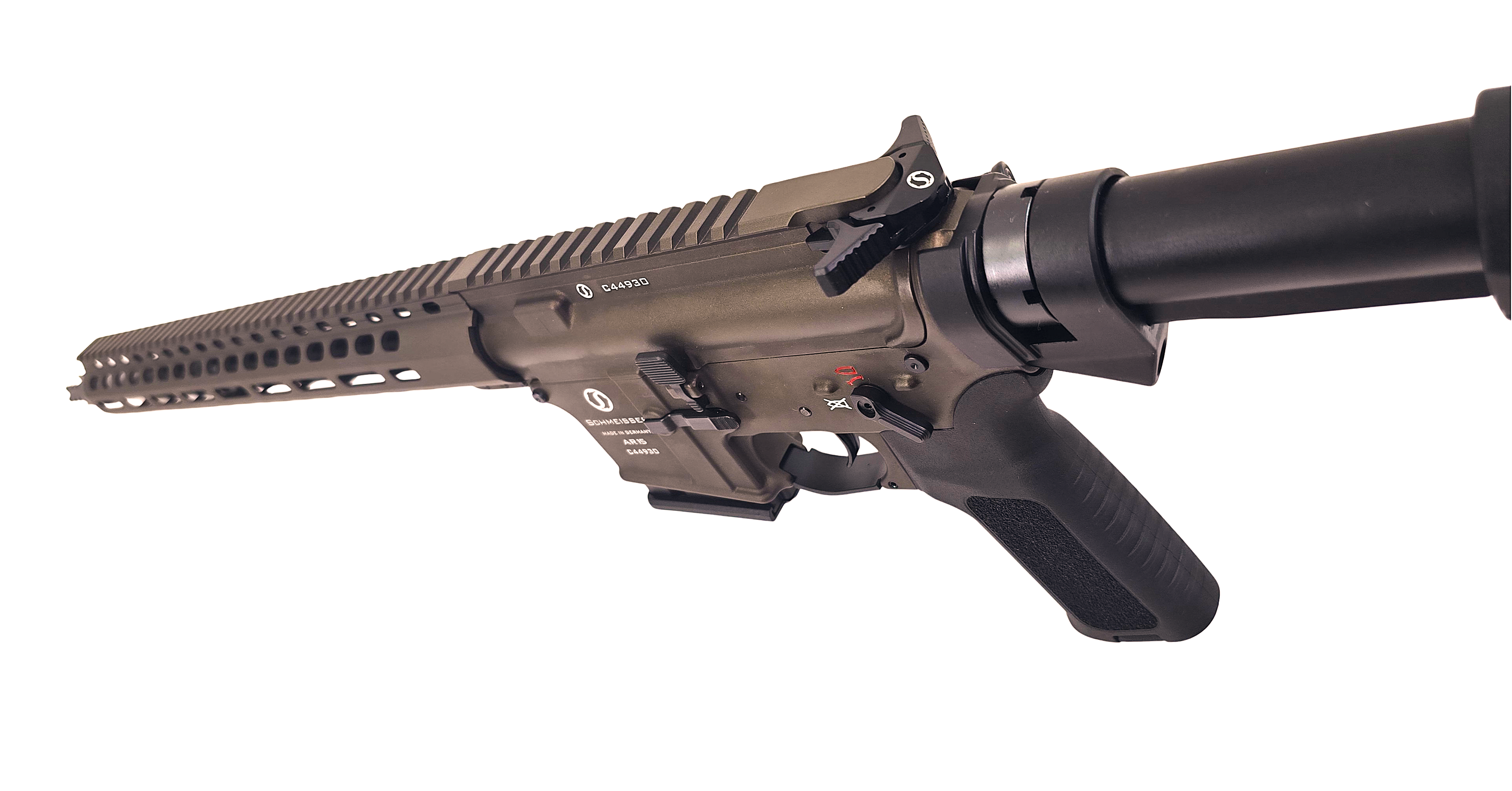 Messe Angebot Schmeisser AR 15 M5FL, Kal. .223 Rem., LL 16,75 Zoll, thunder bronze