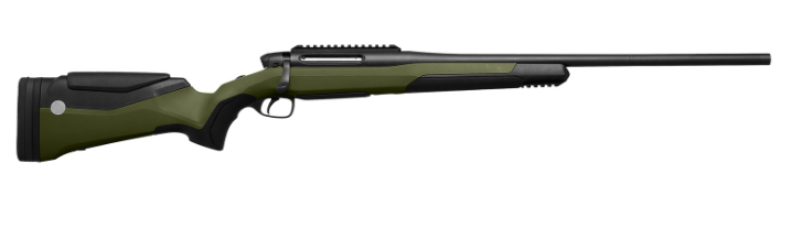 Grüne Repetierbüchse für Jäger
