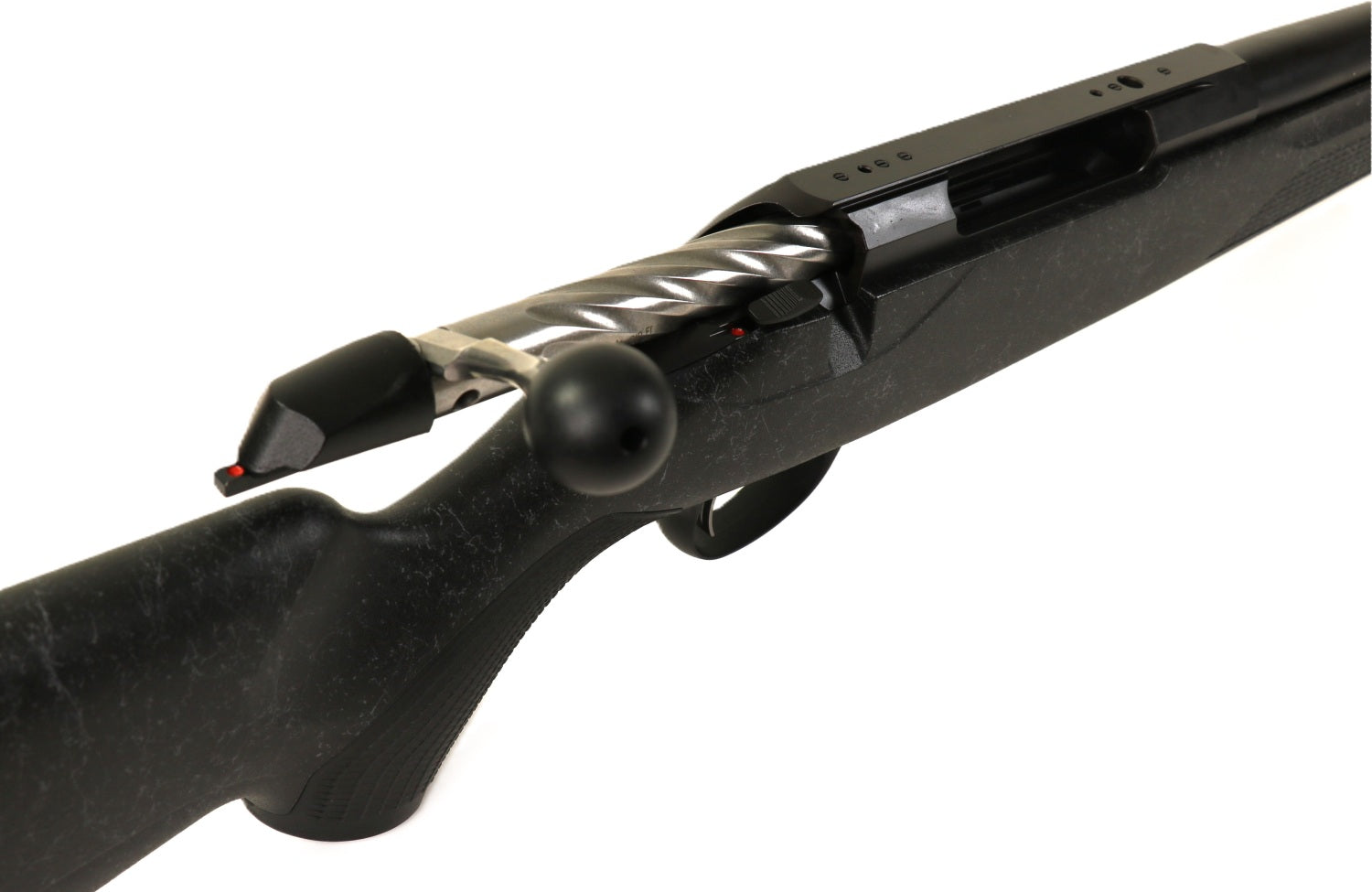 Tikka Gewehr, Verschlussmechanismus, Nahaufnahme.