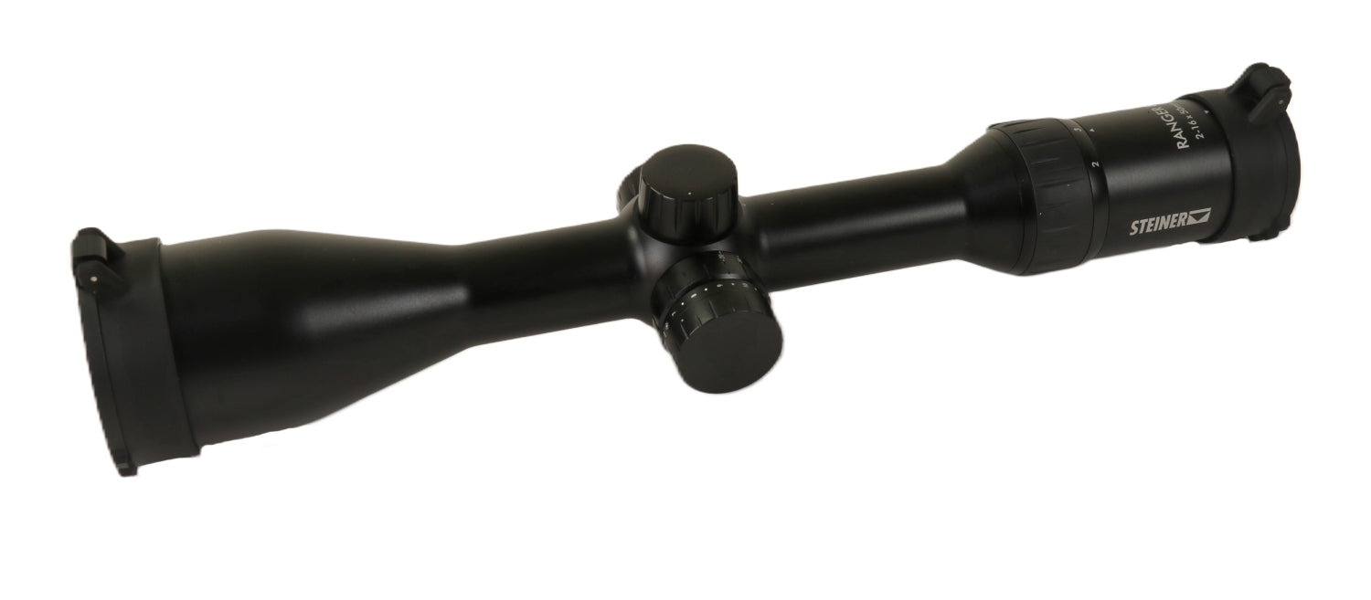 Zielfernrohr Steiner mit Einstellrädern.