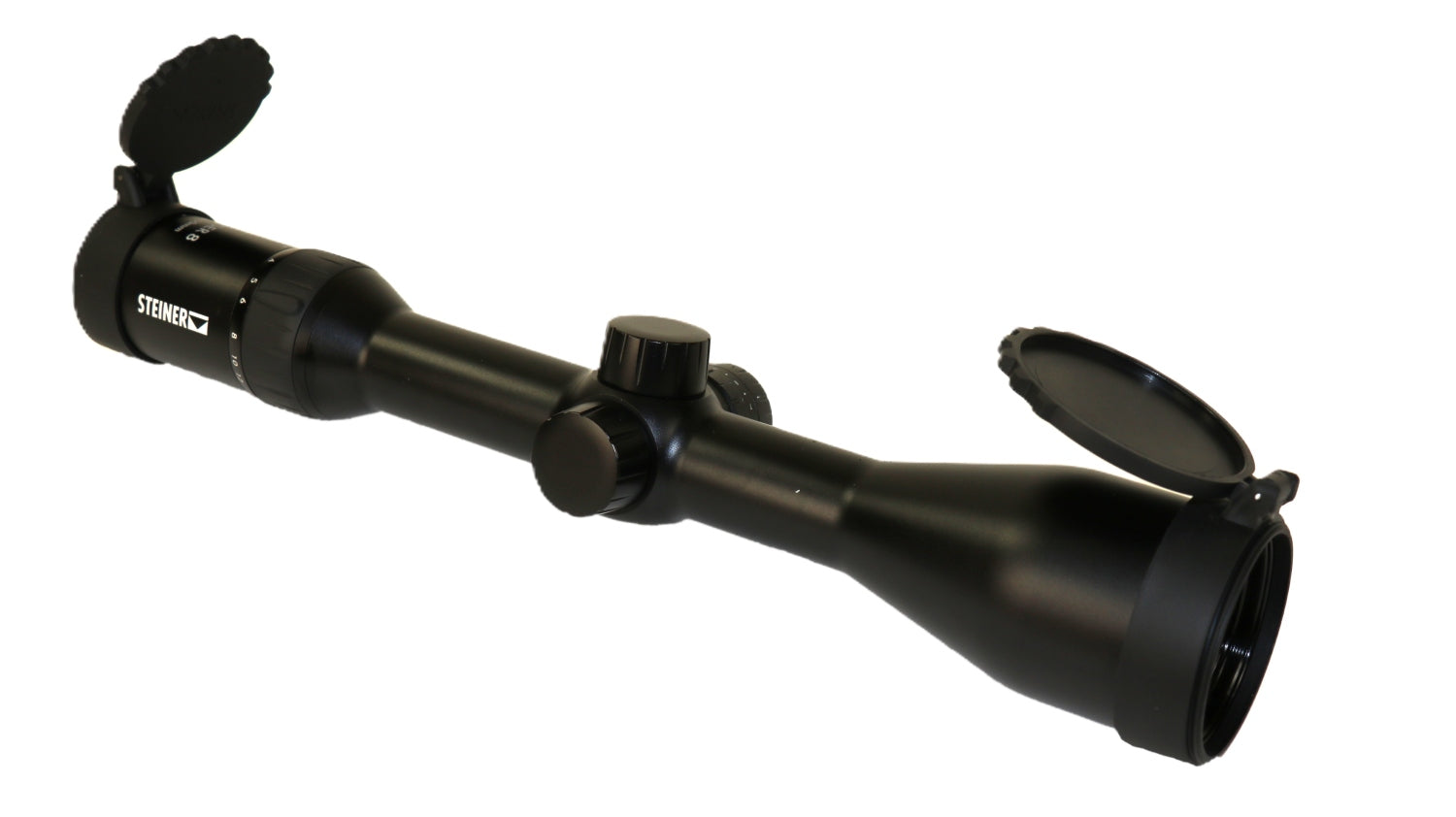 Steiner Zielfernrohr auf Verpackung.