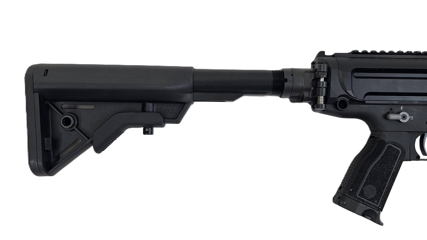 Moderner Gewehrschaft mit Abzug