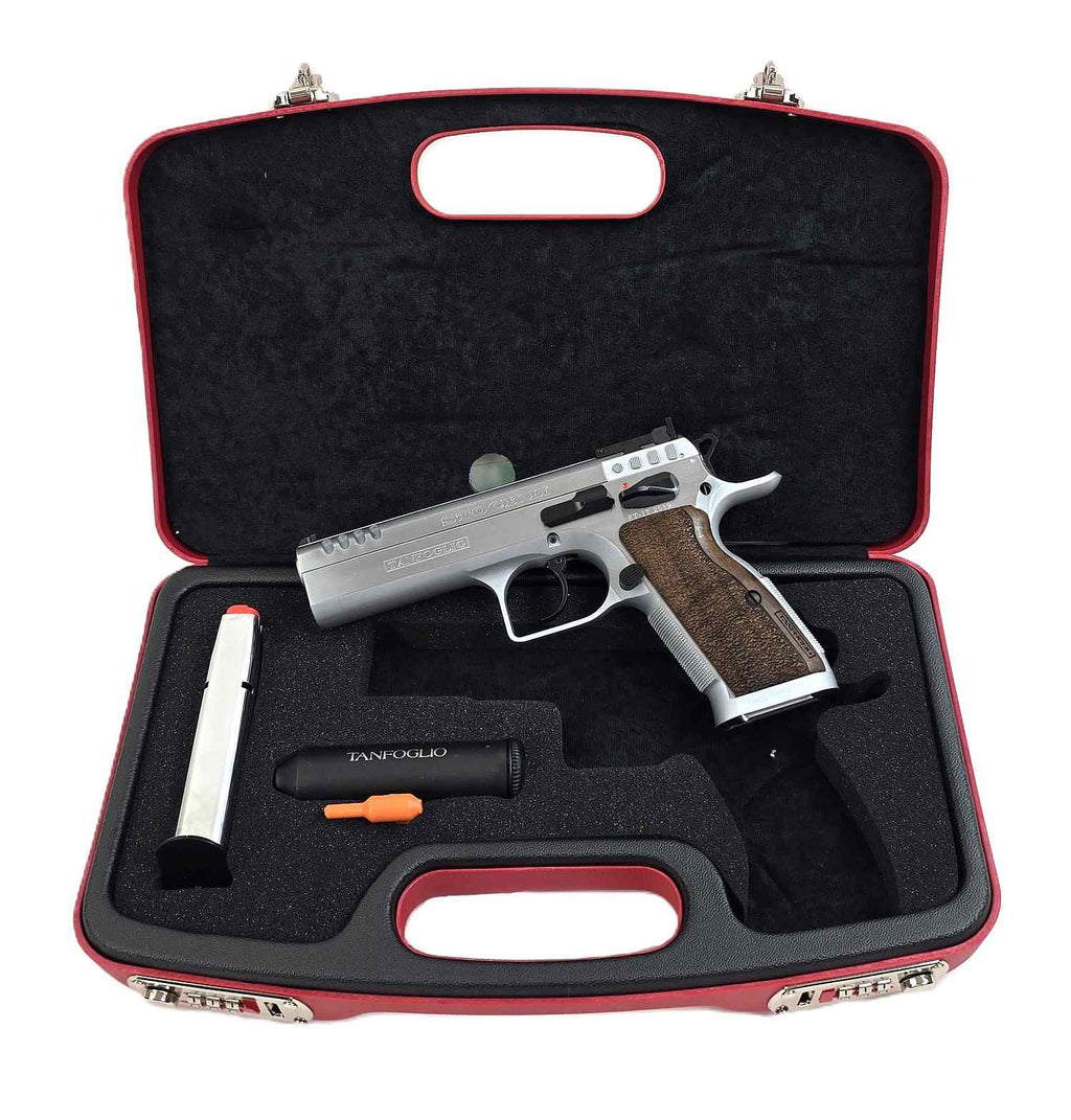Tanfoglio Pistole in Transportkoffer.