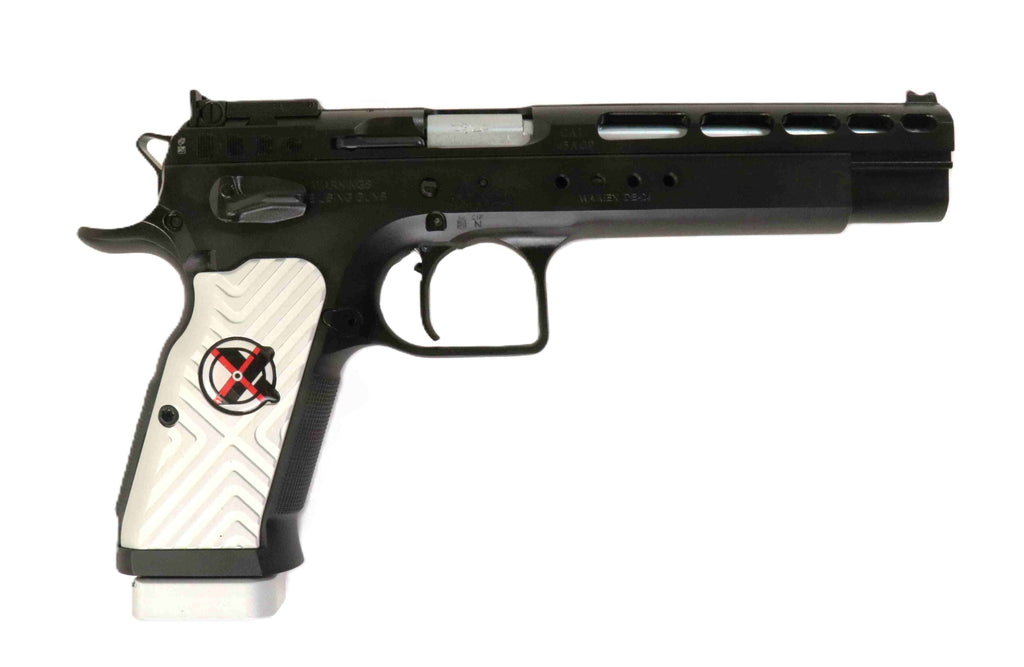 Tanfoglio Pistole im Koffer-Set.