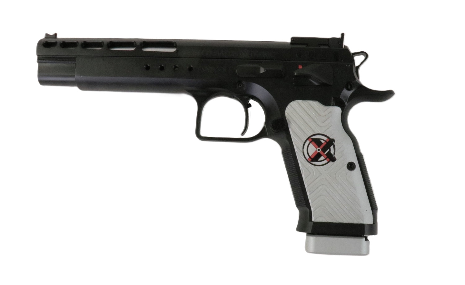 Tanfoglio Pistole im Koffer-Set.
