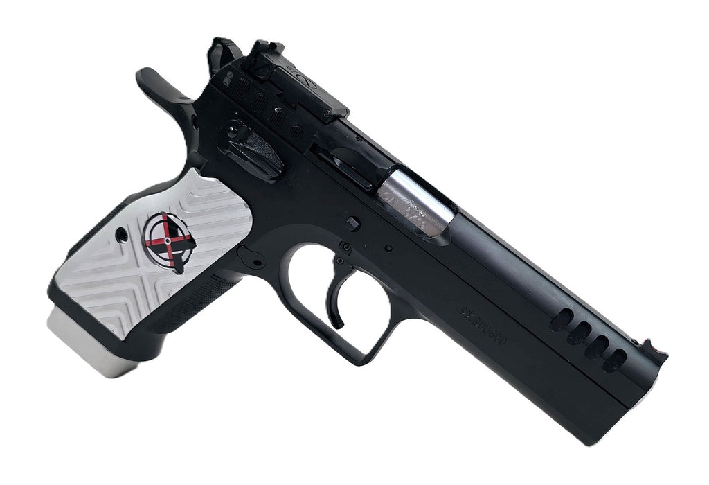 Tanfoglio Pistole, schwarze Ausführung.