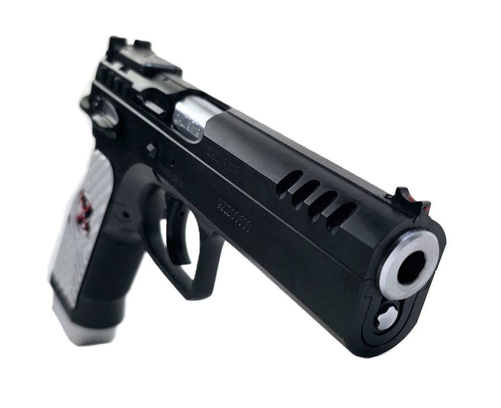 Tanfoglio Pistole, schwarze Ausführung.