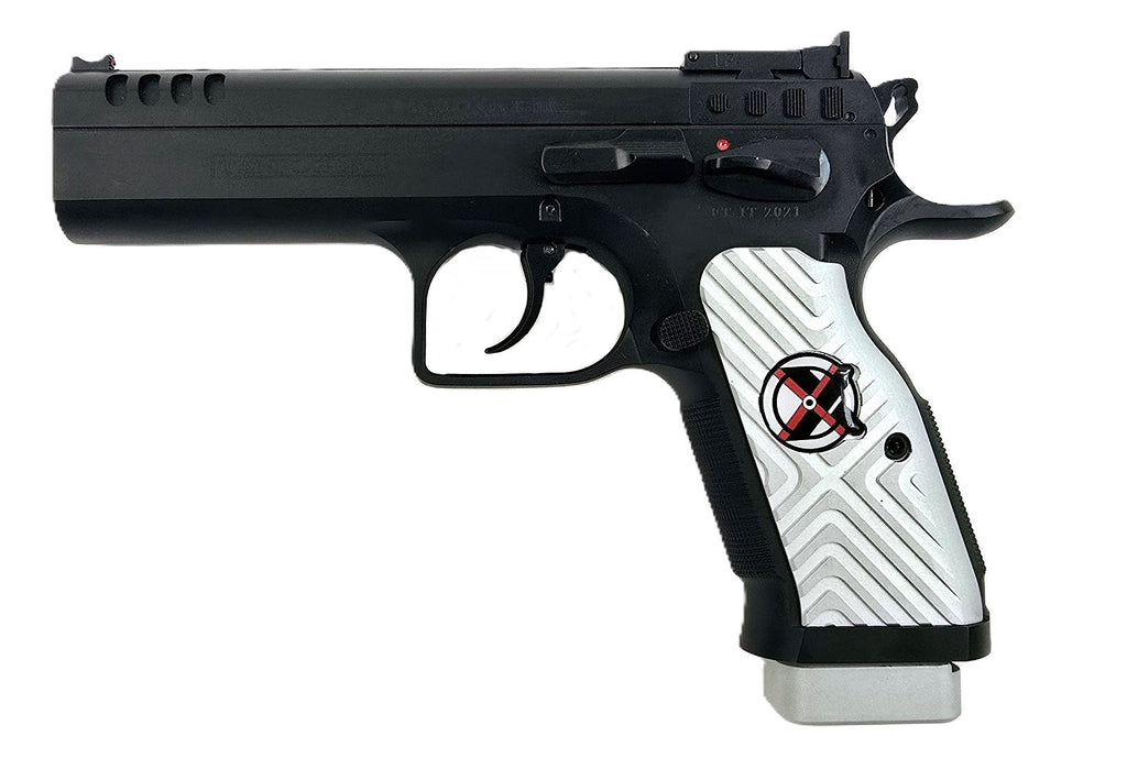 Tanfoglio Pistole, schwarze Ausführung.