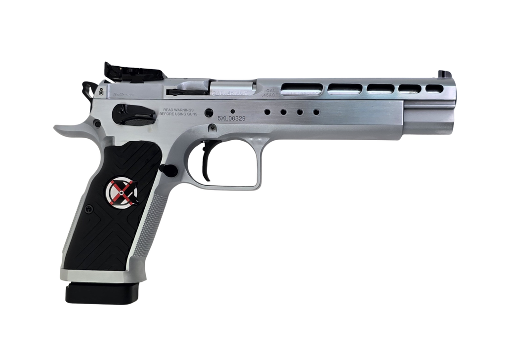 Tanfoglio T97LGold Match Xtreme Combo BDS Version, Kal. 45 Auto + Wechselsystem 9mm Luger, LL 6 Zoll , Bullseye