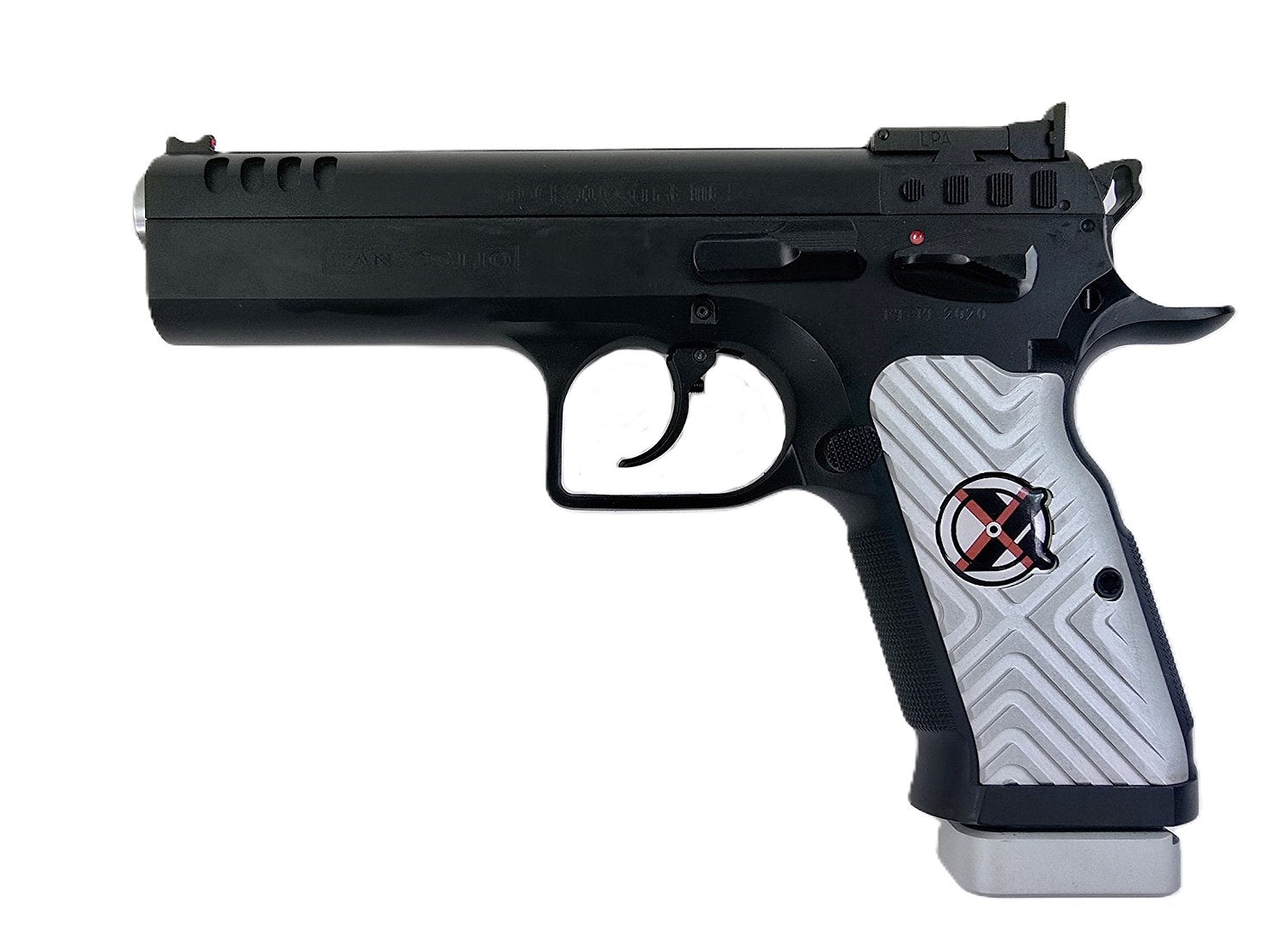 Tanfoglio T97L Stock II Xtreme Combo Kal. 45 Auto + Wechselsystem 9mm Luger, 4,45 Zoll, black finish