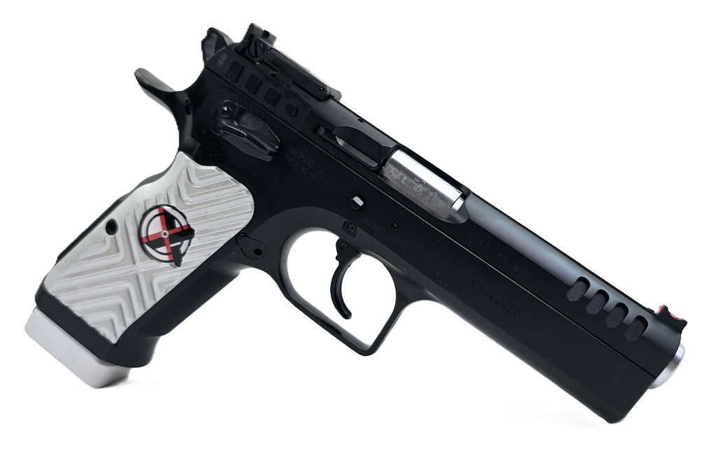 Tanfoglio T97L Stock II Xtreme Combo Kal. 45 Auto + Wechselsystem 9mm Luger, 4,45 Zoll, black finish