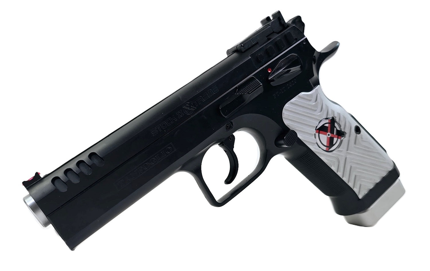 Tanfoglio T97L Stock II Xtreme Combo Kal. 45 Auto + Wechselsystem 9mm Luger, 4,45 Zoll, black finish
