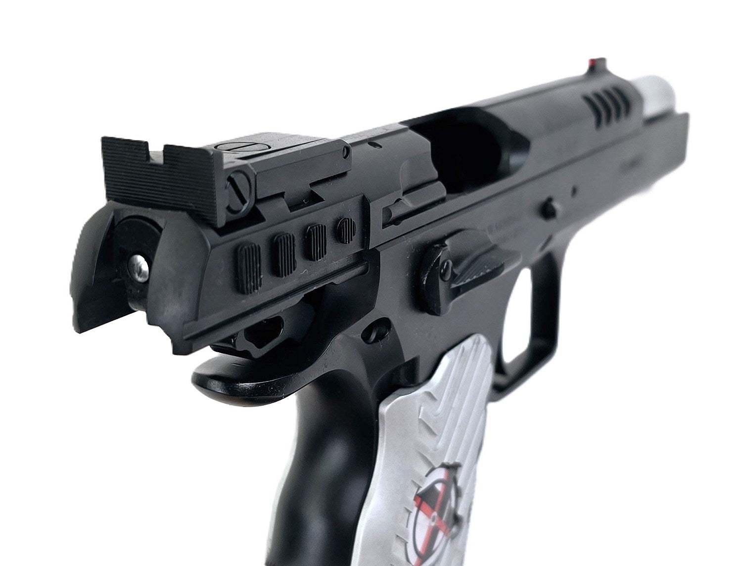 Tanfoglio T97L Stock II Xtreme Combo Kal. 45 Auto + Wechselsystem 9mm Luger, 4,45 Zoll, black finish