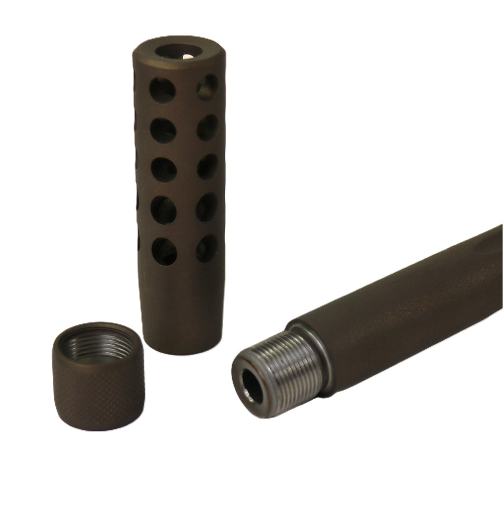 Tikka Gewehr mit Tarnmuster.