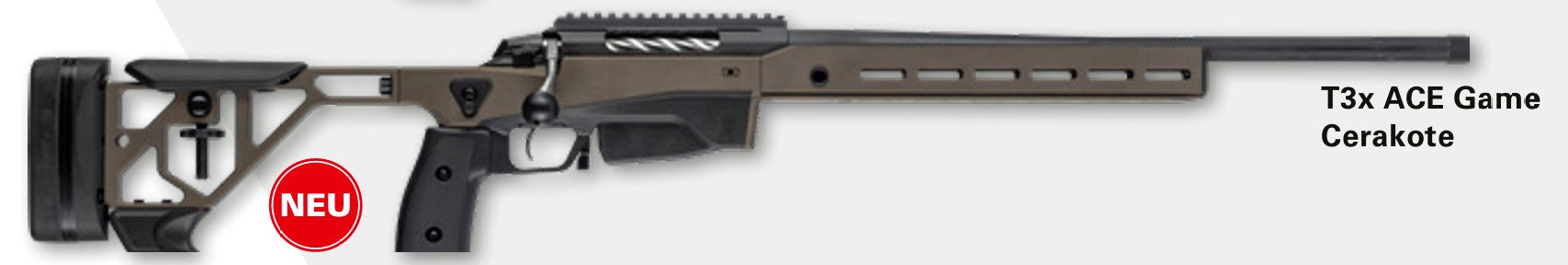 Tikka T3x ACE Game Cerakote