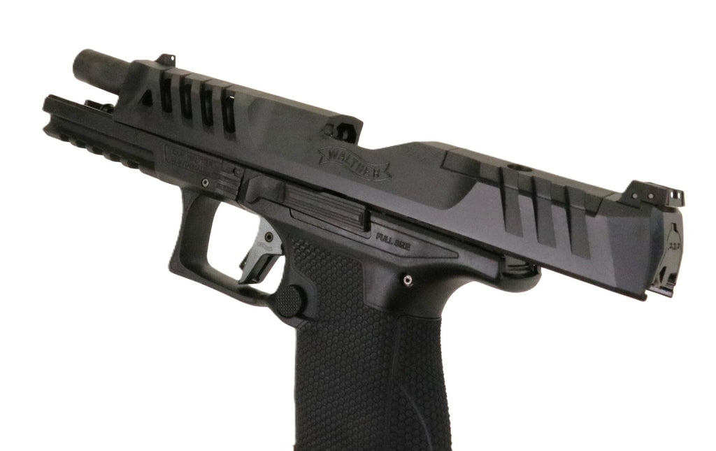 Walther Pistole, seitliche Ansicht.