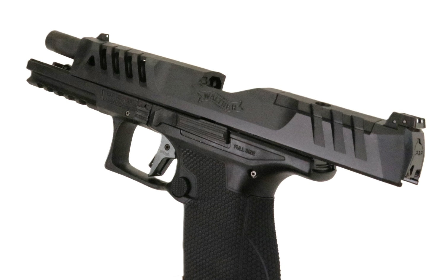 Walther Pistole, seitliche Ansicht.