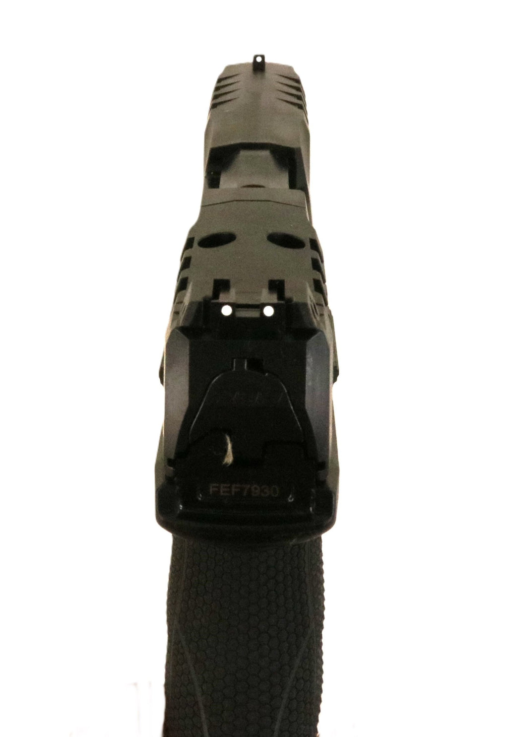 Walther Pistole, seitliche Ansicht.