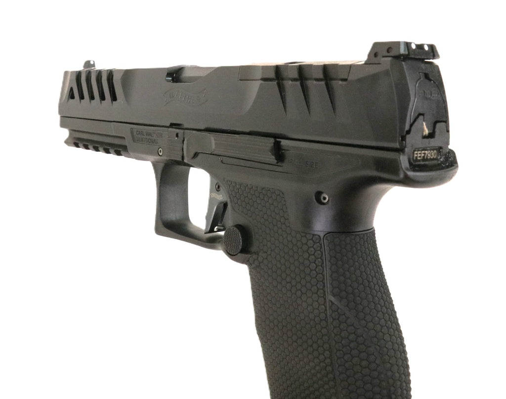 Walther Pistole, seitliche Ansicht.