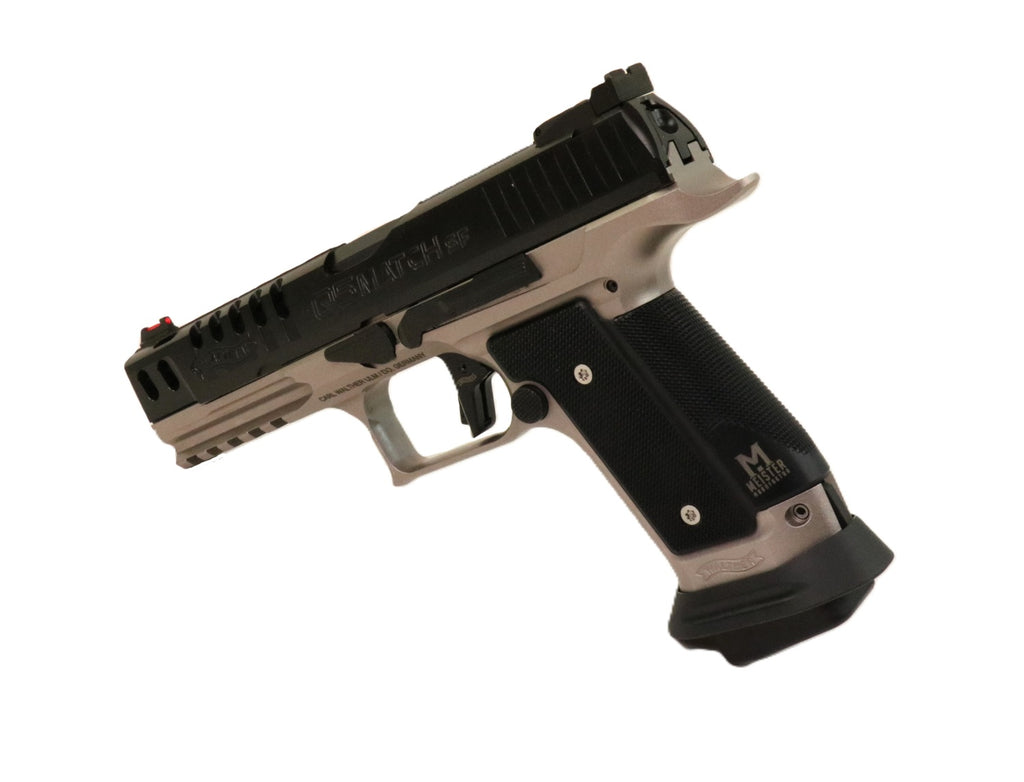 Walther Pistole, seitliche Ansicht.