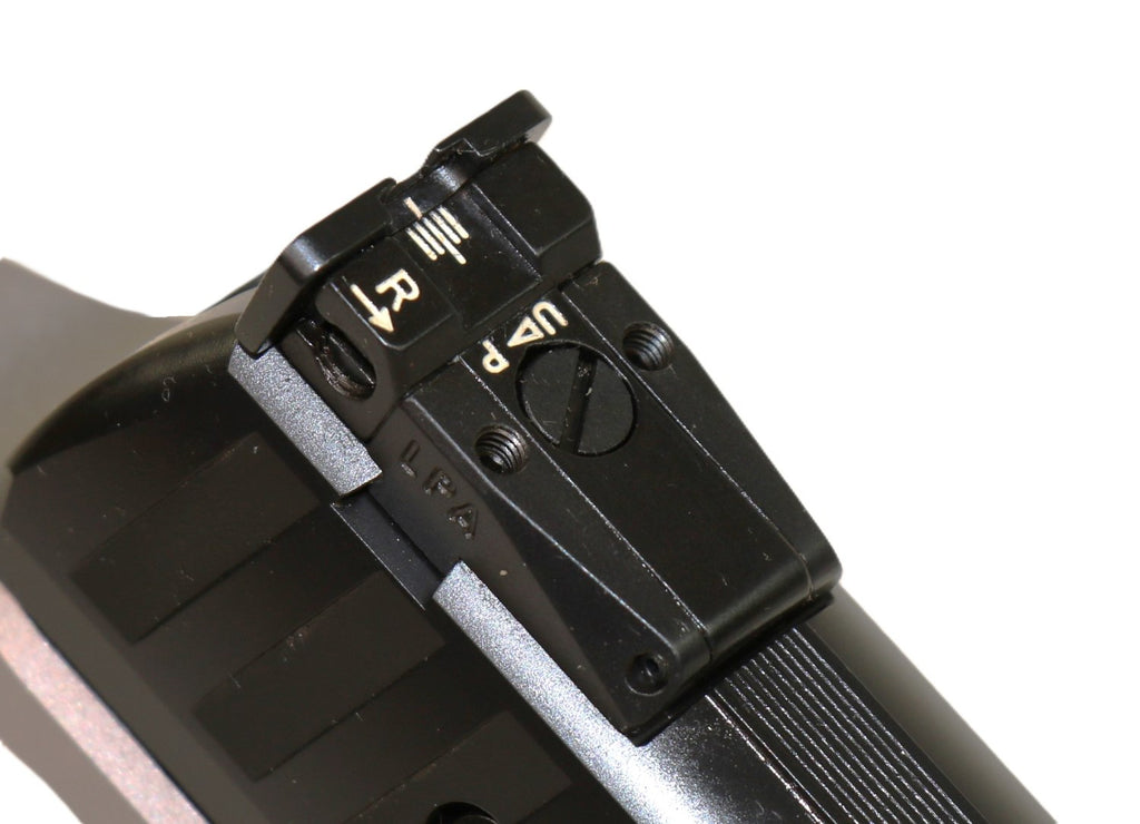 Walther Pistole, seitliche Ansicht.