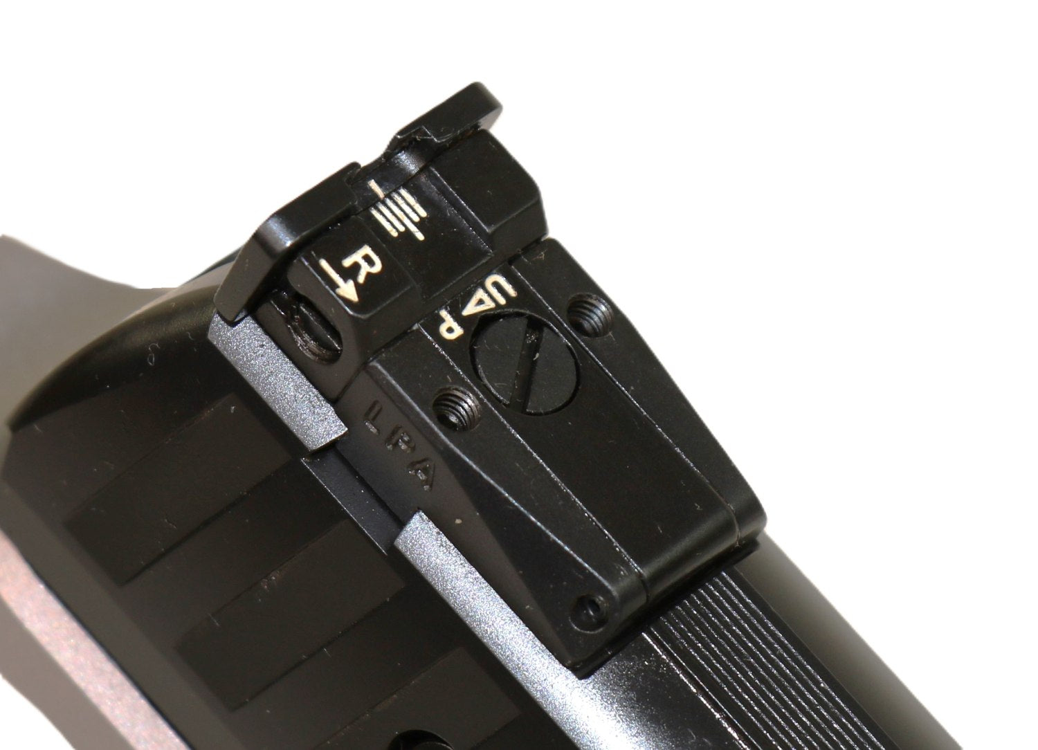 Walther Pistole, seitliche Ansicht.