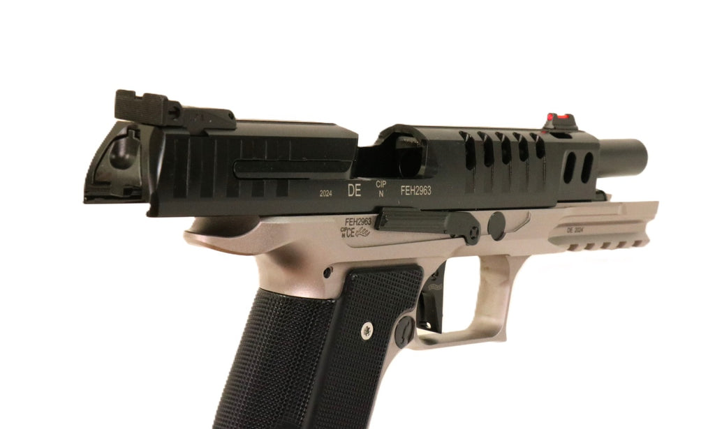 Walther Pistole, seitliche Ansicht.