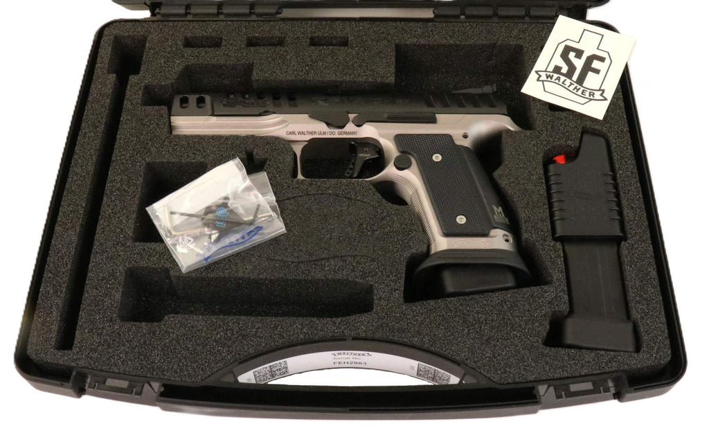 Walther Pistole, seitliche Ansicht.