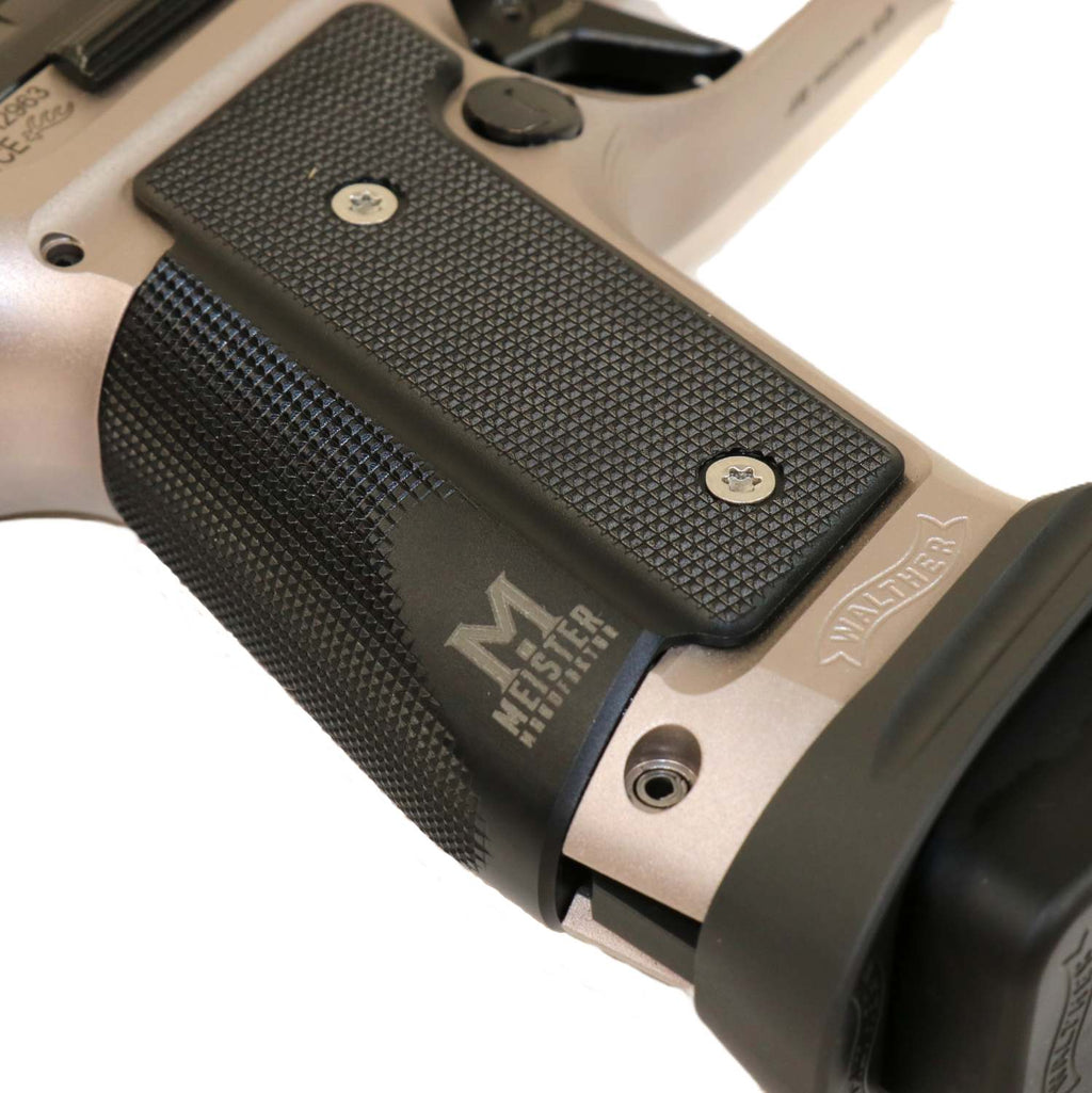 Walther Pistole, seitliche Ansicht.