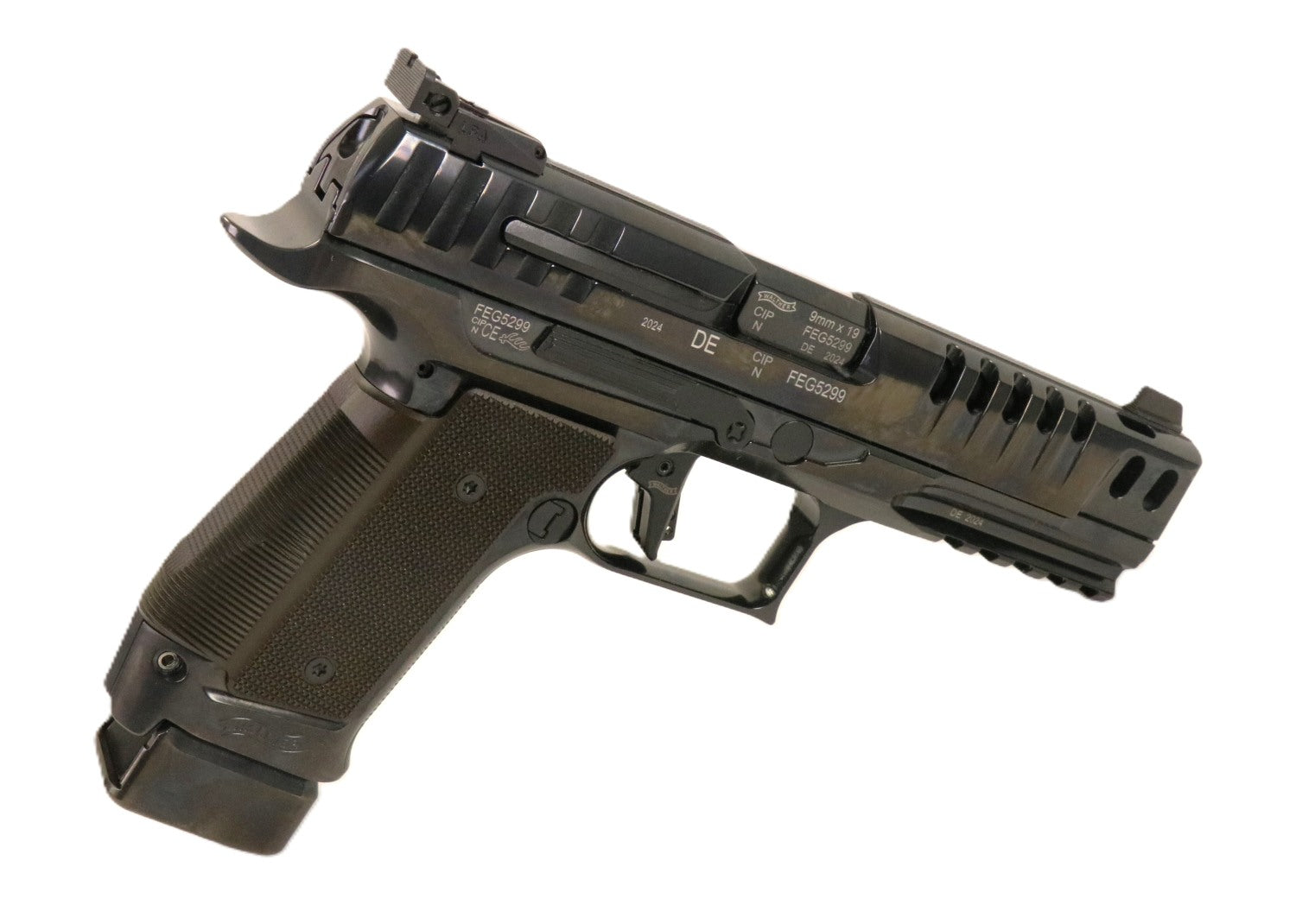 Walther Pistole im Koffer-Set.