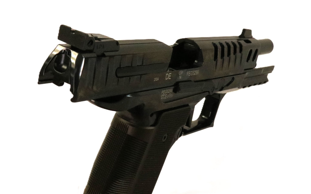 Walther Pistole im Koffer-Set.